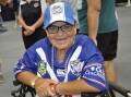Rosie Johnson will be remembered for her friendly smile, kind words, colourful dress and support of the Canterbury Bulldogs. Picture by Goulburn Post. 