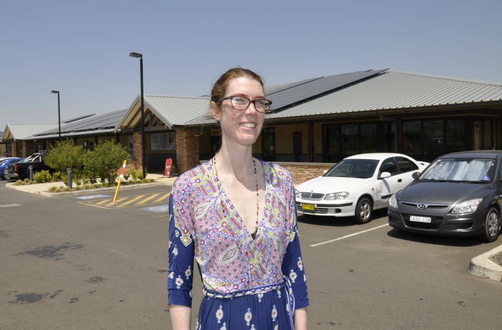 LOOKING TO FUTURE: Goulburn Health Hub director Sophie Ashton is relieved that her company can move ahead with the development's next phase. Picture: Louise Thrower.
