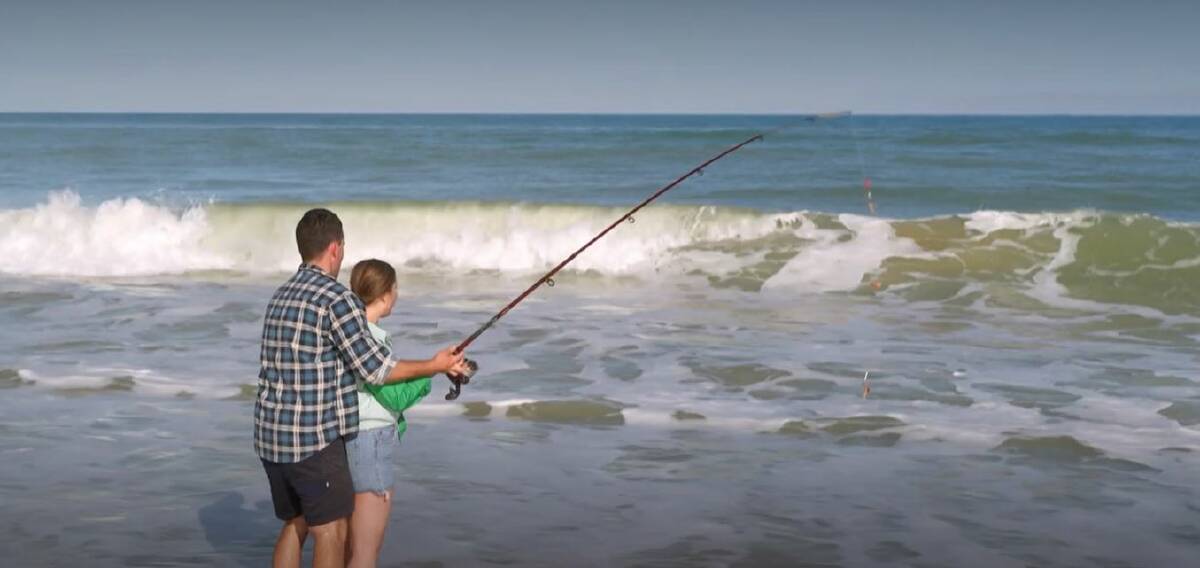 Breanna went fishing with Brenton and Emily, as part of a double date. Picture is a screenshot from the April 12 episode. 