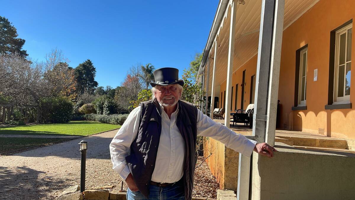 The Fitzroy Inn owner John Griffin welcomes people to take a tour of the historic property in June. Picture by Briannah Devlin