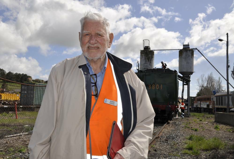 Goulburn Loco Roundhouse Preservation Society secretary Kerry Dwyer. Picture by Louise Thrower