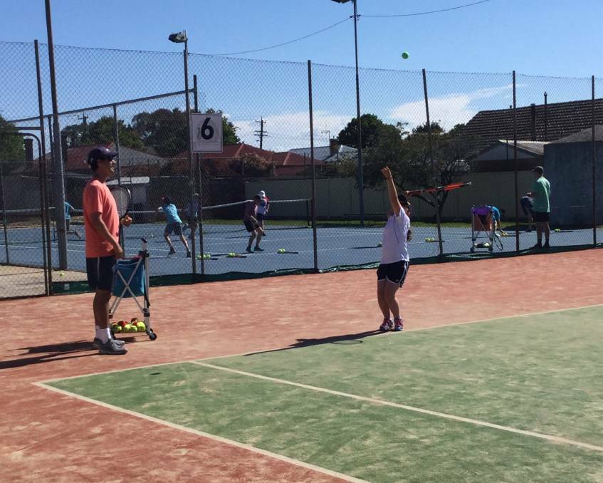 Tennis is a growing sport in Goulburn. Picture: supplied