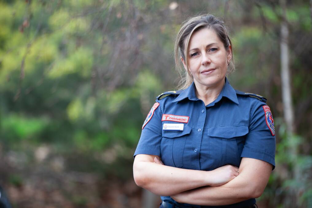 Ambulance Victoria executive director regional operations Danielle North said violence against paramedics is never OK. Picture supplied