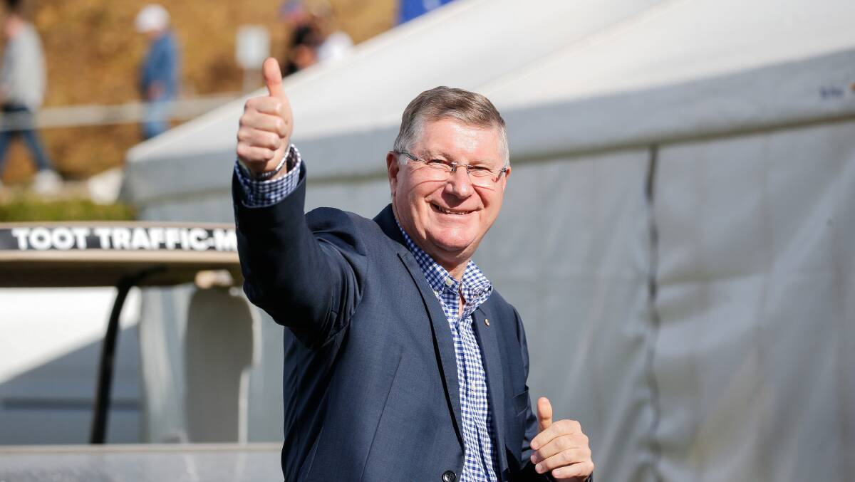 NDIA chair Denis Napthine has resigned. Picture: Anthony Brady