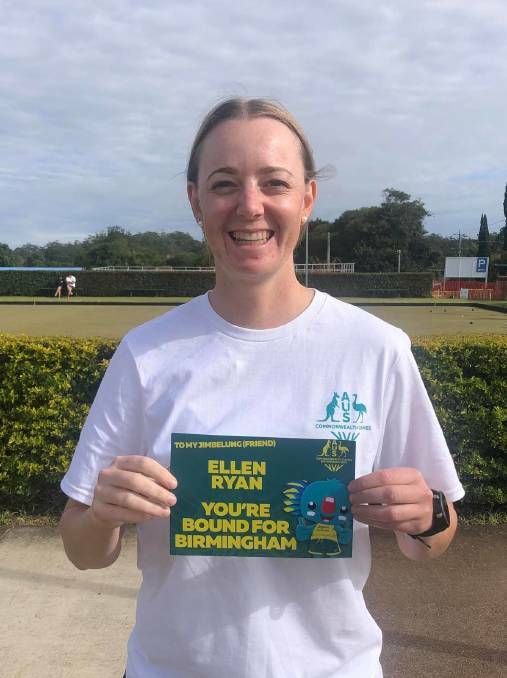 Goulburn's Ellen Ryan worked for a long time to achieve her Commonwealth Games dream. Photo: Supplied.