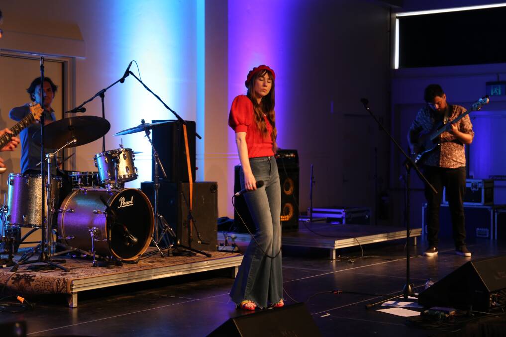 Chloe Kay and the Crusade at the Hume Conservatorium. Picture by Sophie Bennett