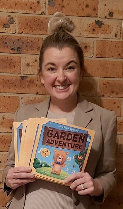 Local childrens author and mum, Mistie Dal Molin. Photo: Supplied.