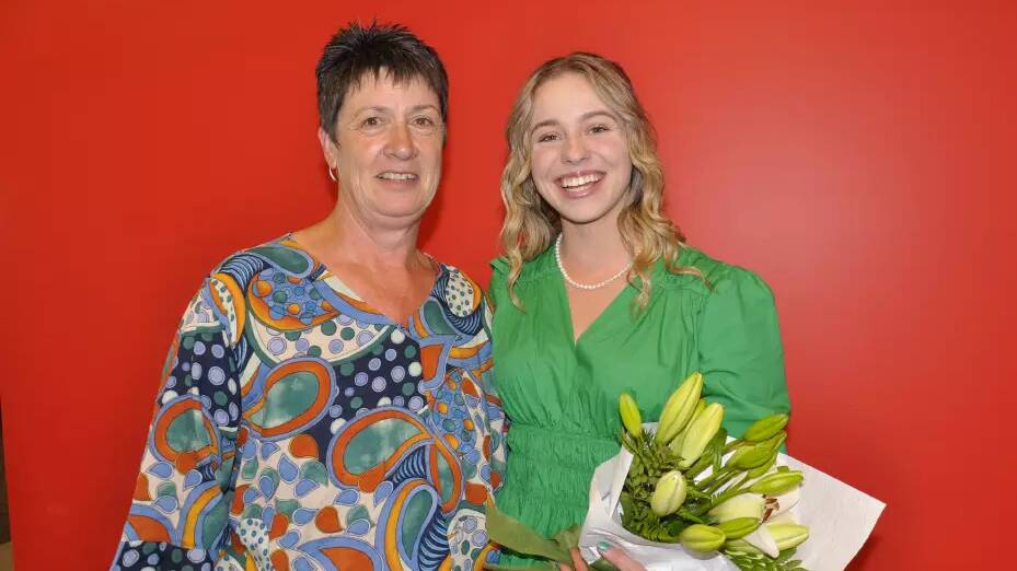 Goulburn AP&H Society president Jacki Waugh with Holly Kay. Picture supplied