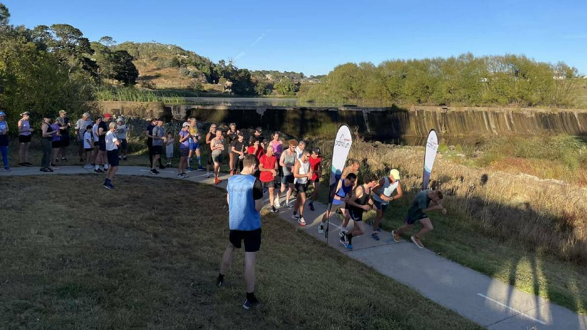 Goulburn Parkrun is a free, weekly run open to people of all ages. Picture from file.