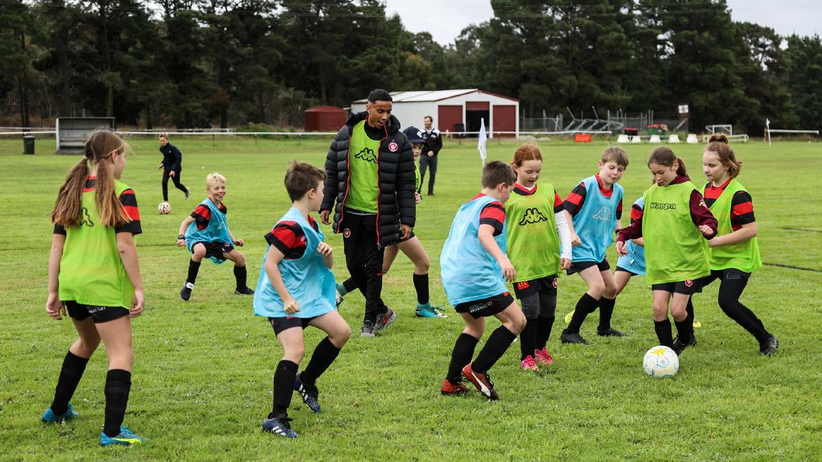 The Western Sydney Wanderers host a Holiday Soccer Clinic for children aged five to 12 years.