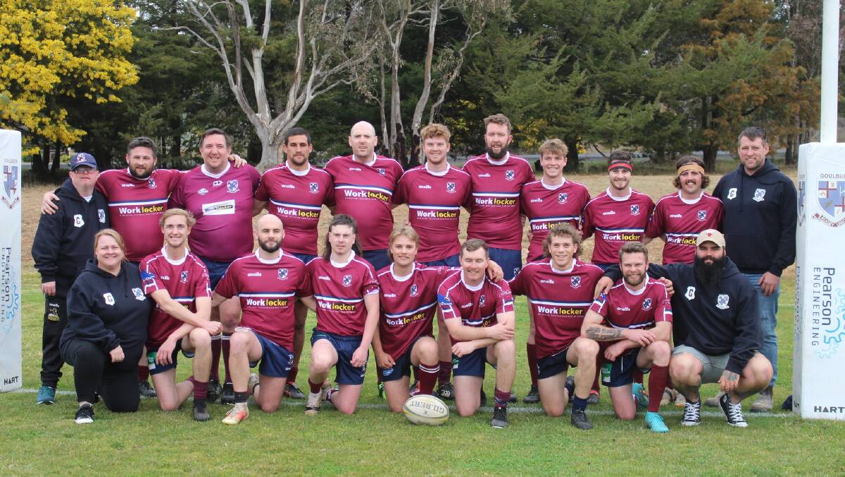 Goulburn Rugby Club's Dirty Reds. Picture supplied.