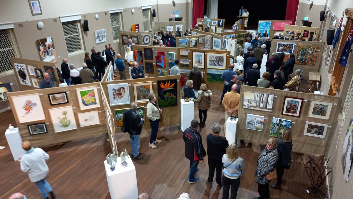The 2023 Taralga Art Show was a hugely popular event. Picture supplied