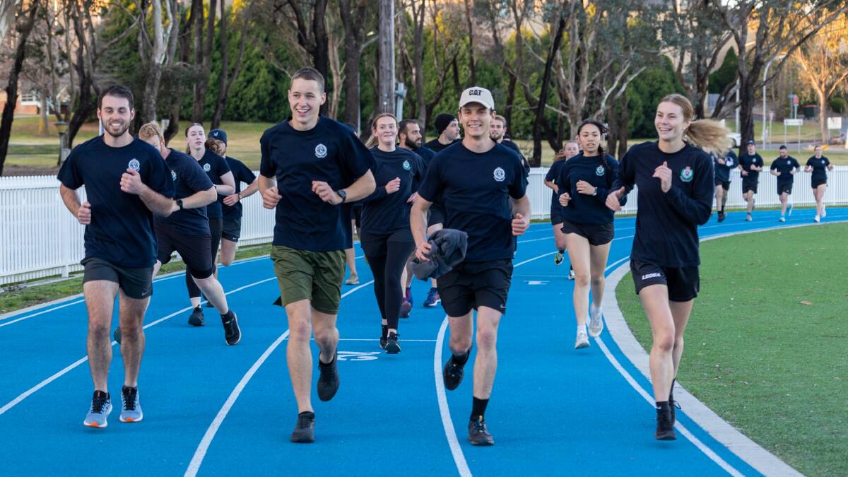 NSW Police Academy students are helping NSW Police Legacy via the Run4Blue fundraiser held in May. Picture supplied