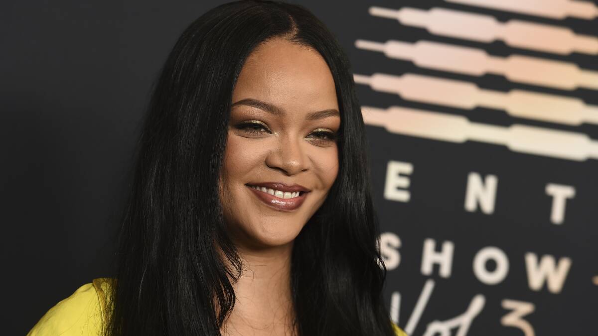 Barbadian singer, tycoon and actor, Rihanna, to play half time show at Super Bowl LVII. Picture by Jordan Strauss/Invision/AP File. 