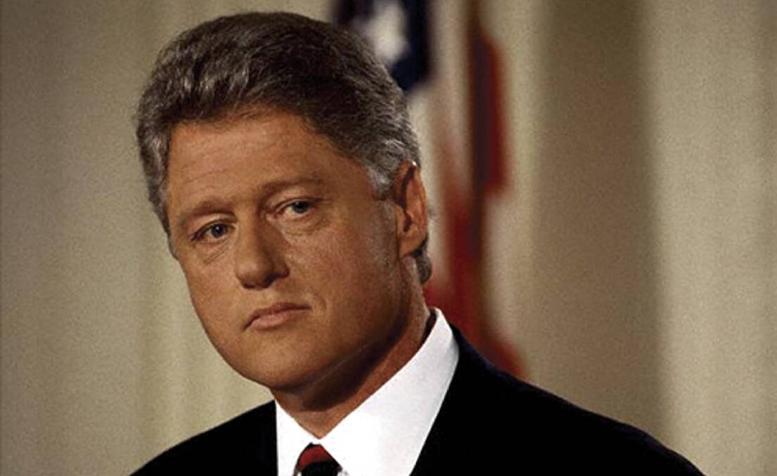 Did Bill Clinton face impeachment in 1993, 1996, 1998 or 2001? File picture