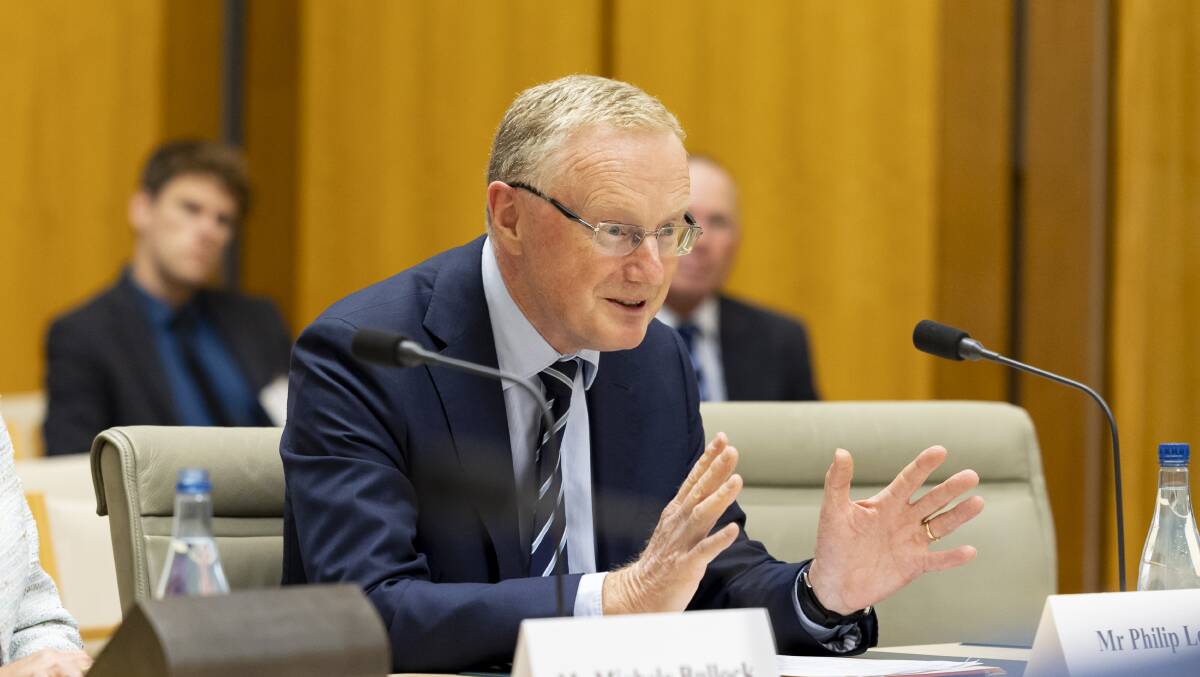 RBA governor Philip Lowe. Picture by Keegan Carroll