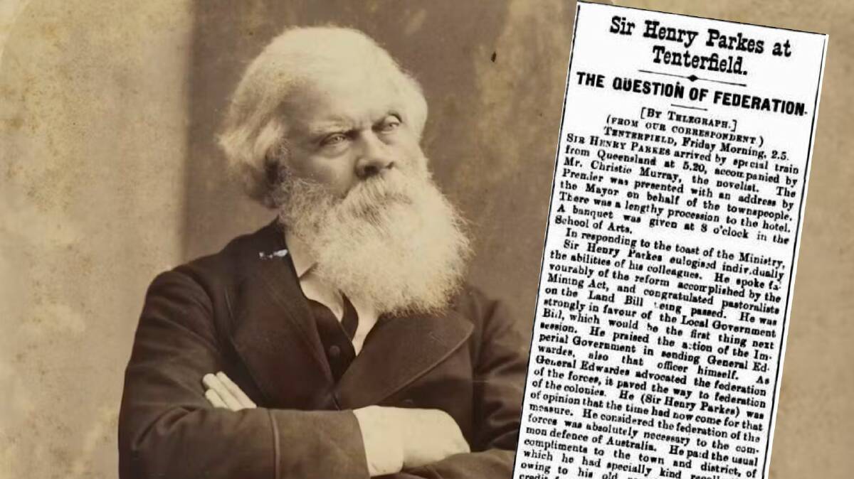 The 7th Premier of New South Wales, Sir Henry Parkes was an early proponent of the Federation of Australia.