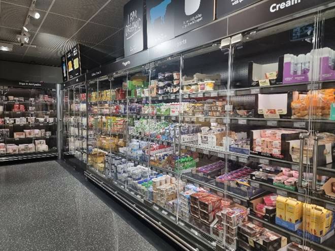 Chiller doors will be rolled out to 15 stores across Australia in an expanded trial. Supplied picture
