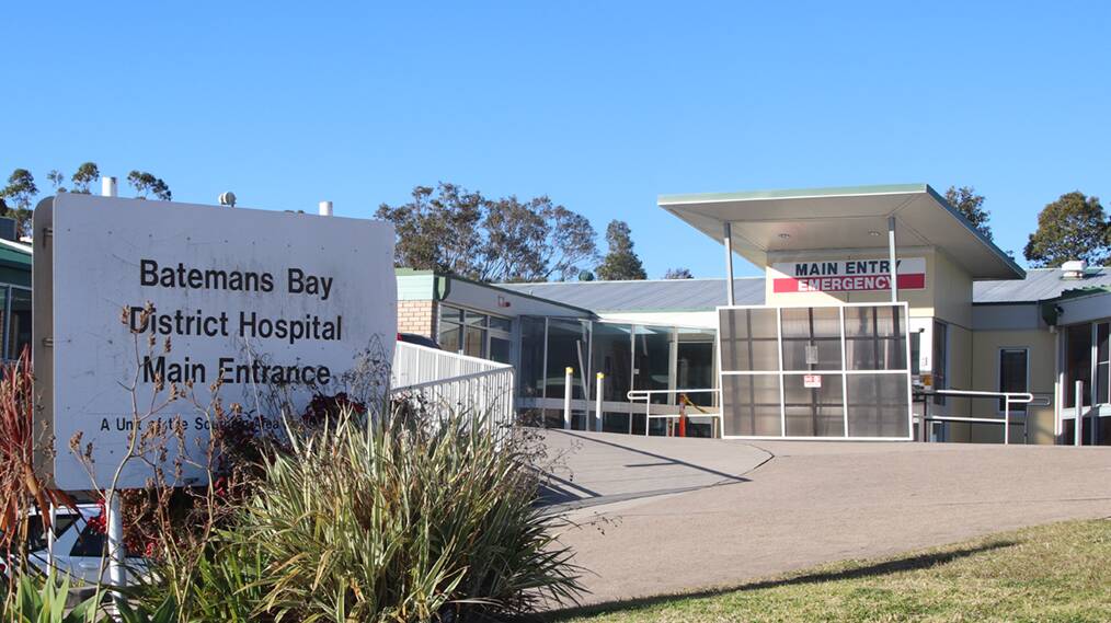 Batemans Bay Hospital is one of the local health district's best performers for on time emergency department treatment. Picture file