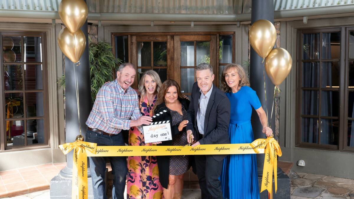 The Neighbours reboot started production on April 17. Picture by Ray Messner Photography.