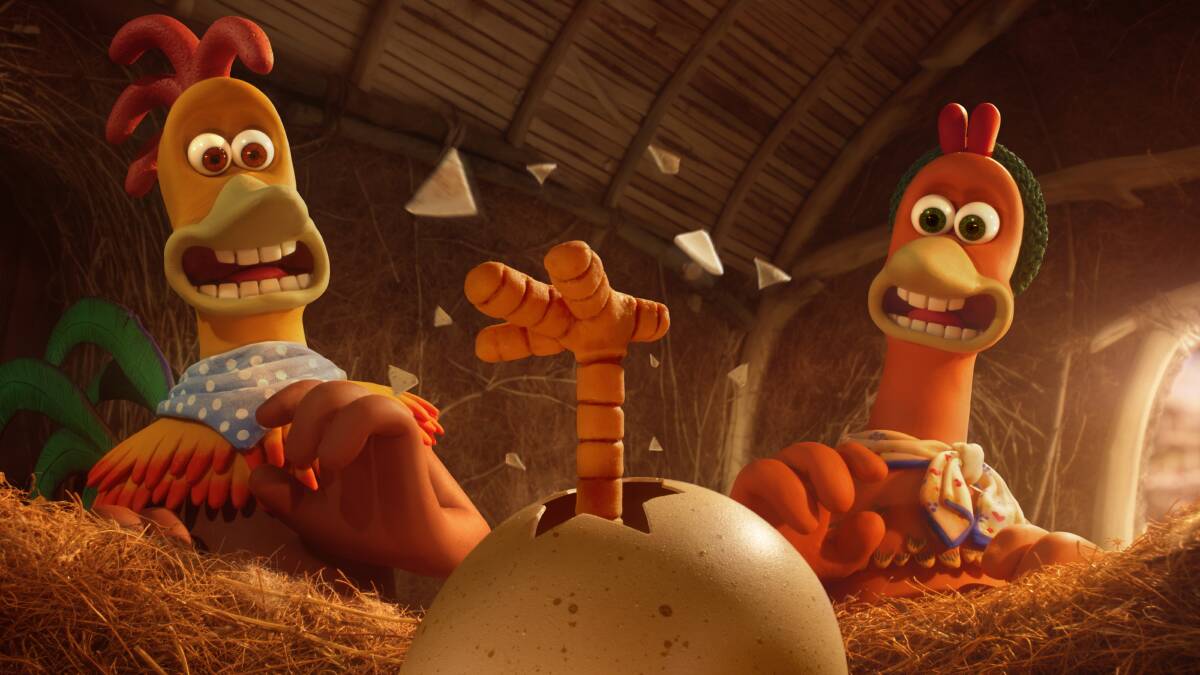 Ginger and Rocky are back for Chicken Run: Dawn of the Nugget. Picture by Netflix