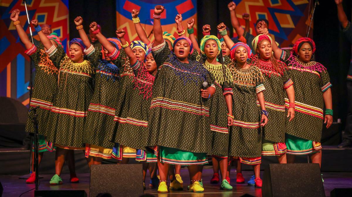 Feel the music Soweto Gospel Choir. Image supplied. 