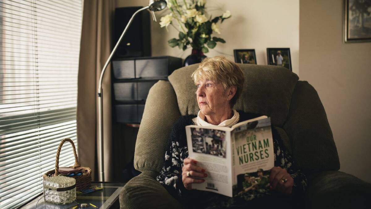 Terrie Ross was one of the first four army nurses to be deployed to Vietnam. Photo: Rohan Thomson
