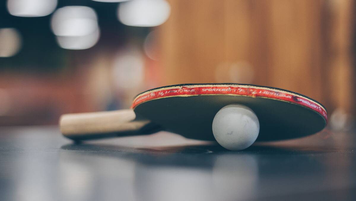 Come and enjoy some table tennis this week. Image by Pexels.