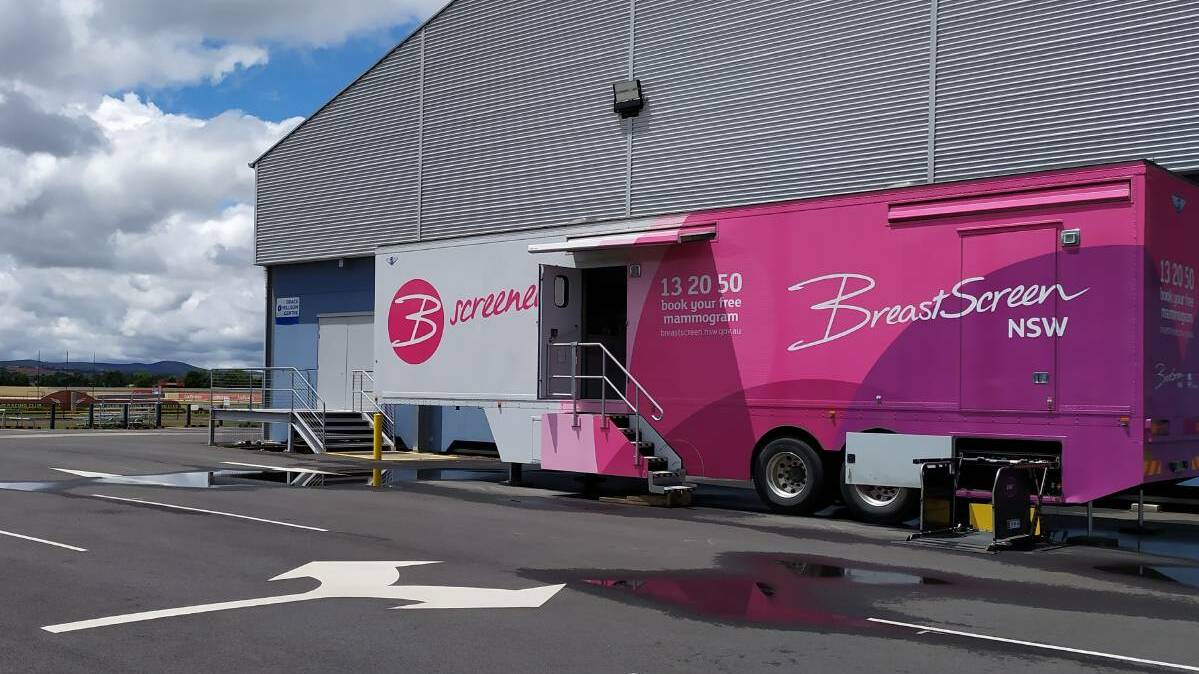 BreastScreen NSW brings their free screening to Goulburn. Image supplied. 