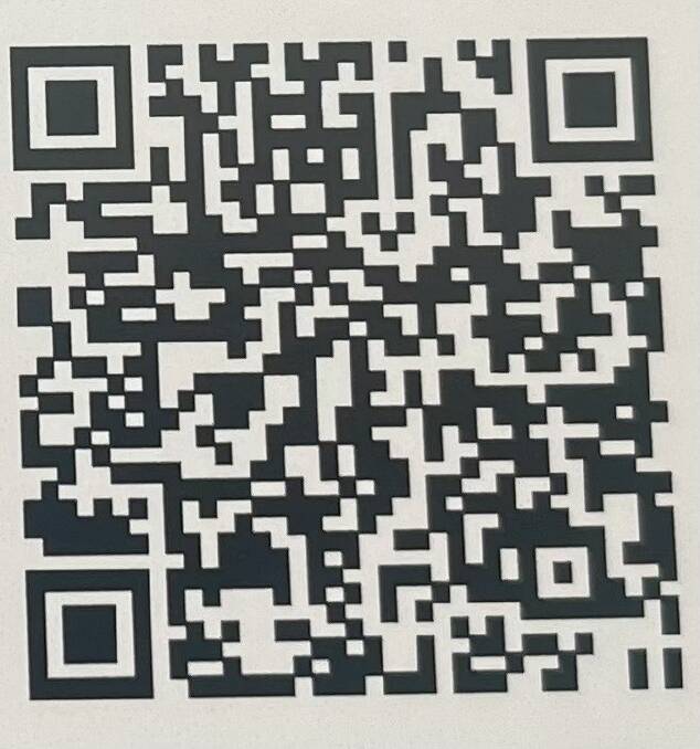 By scanning this QR code you can donate to raise money for those living with cancer.