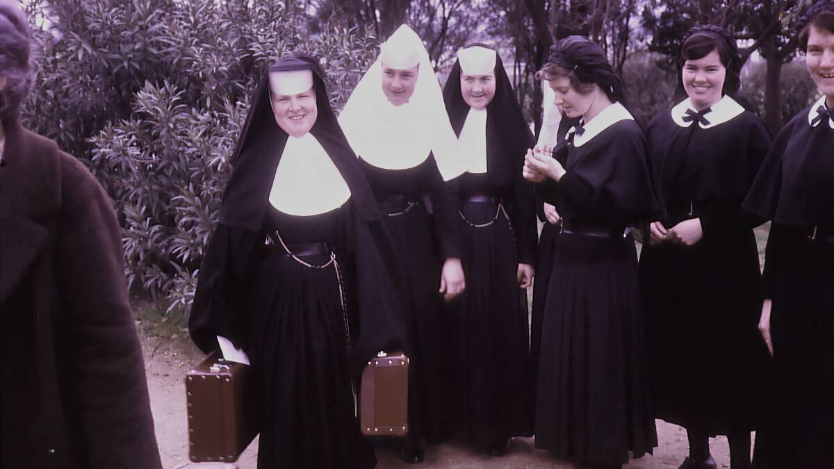 Wagga Presentation Sisters in habit in the 1960s before Vatican II. Picture supplied