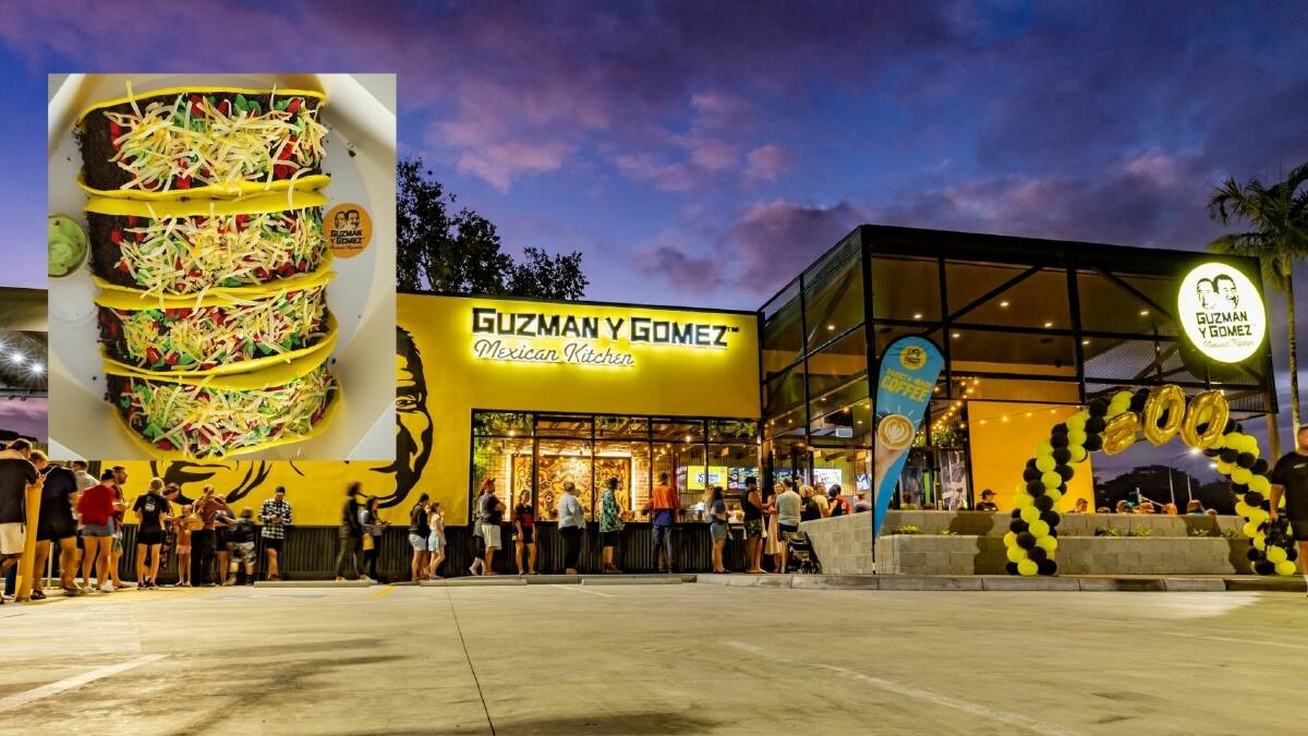 Guzman Y Gomez sizzled on its listing. Picture by Facebook / Guzman Y Gomez