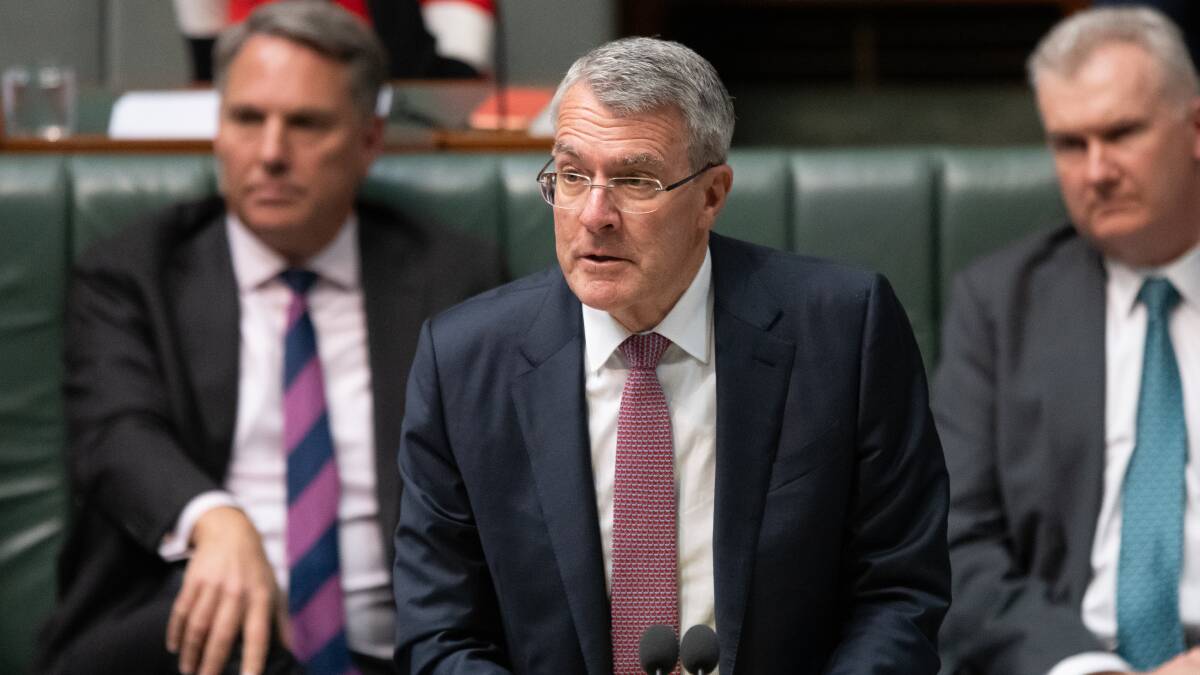 Attorney-General Mark Dreyfus has introduced a new bill to criminalise deepfakes. Picture by Sitthixay Ditthavong