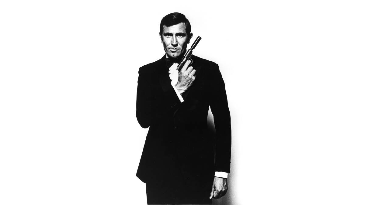 George Lazenby in the 1969 James Bond film On Her Majesty's Secret Service. Picture supplied 