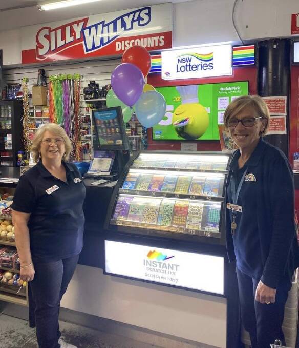 Susan Shelley and Deb Walker from Silly Willy's Discounts. Picture supplied 