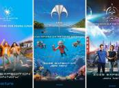 Actura Australia had space, ocean and film themed expeditions planned for 2024 and 2025. Pictures via LinkedIn