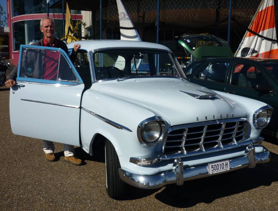 Classic cars on display at the Goulburn Courthouse on Sunday, November 27.