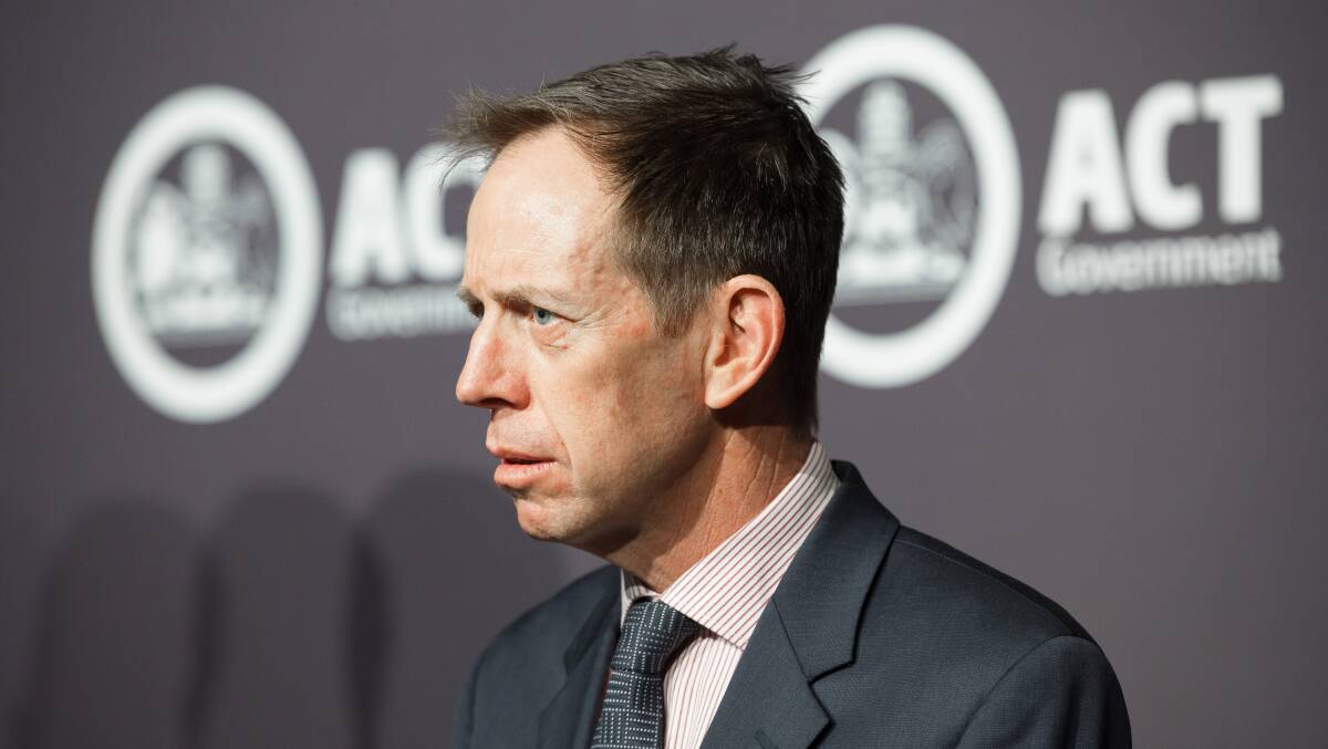 Attorney-General Shane Rattenbury. Picture by Sitthixay Ditthavong