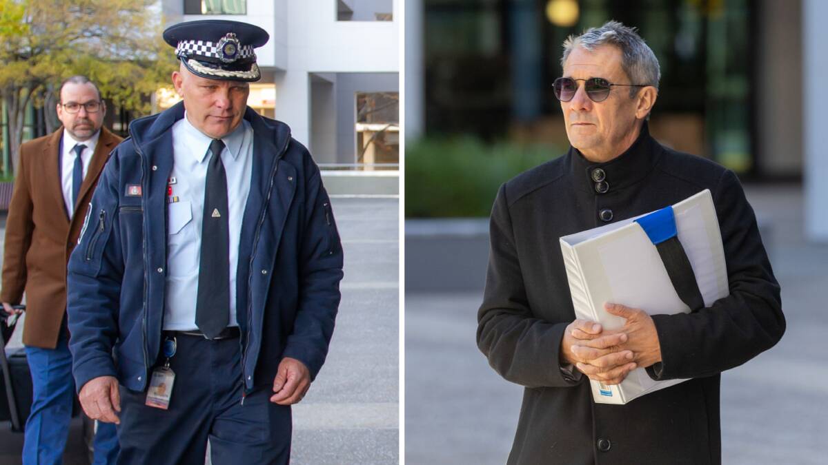 Detective Superintendent Scott Moller, left, and Director of Public Prosecutions Shane Drumgold SC, right. Pictures by Elesa Kurtz, Gary Ramage