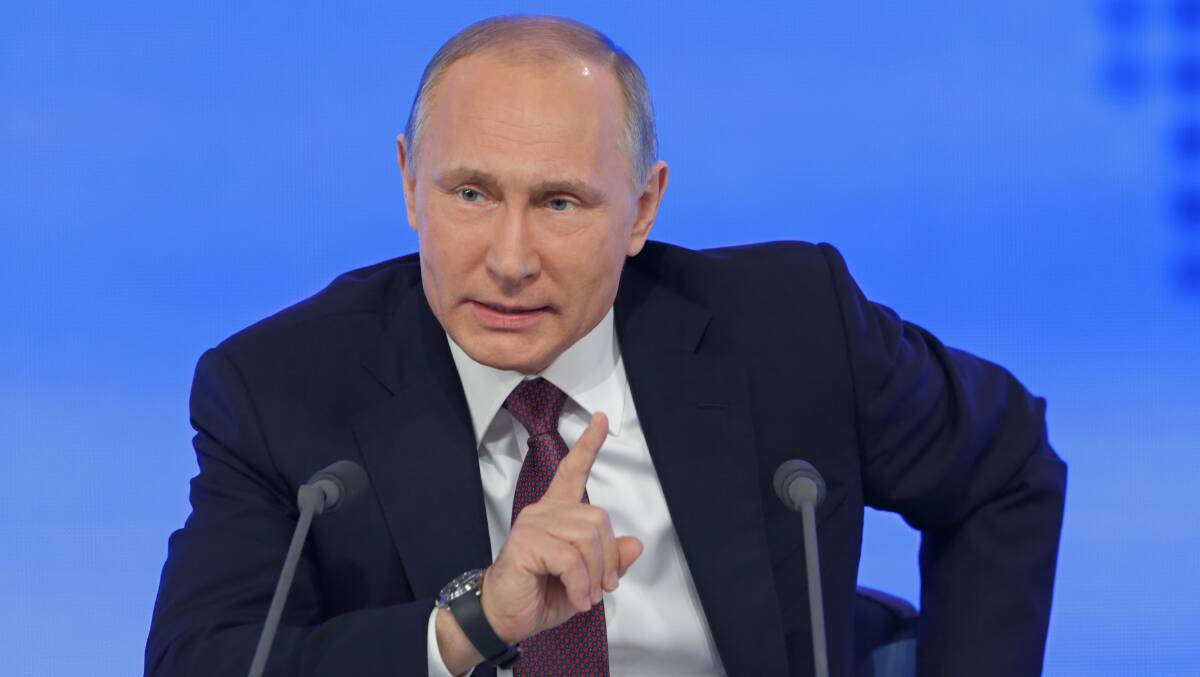 Russian President Vladimir Putin. Picture Shutterstock