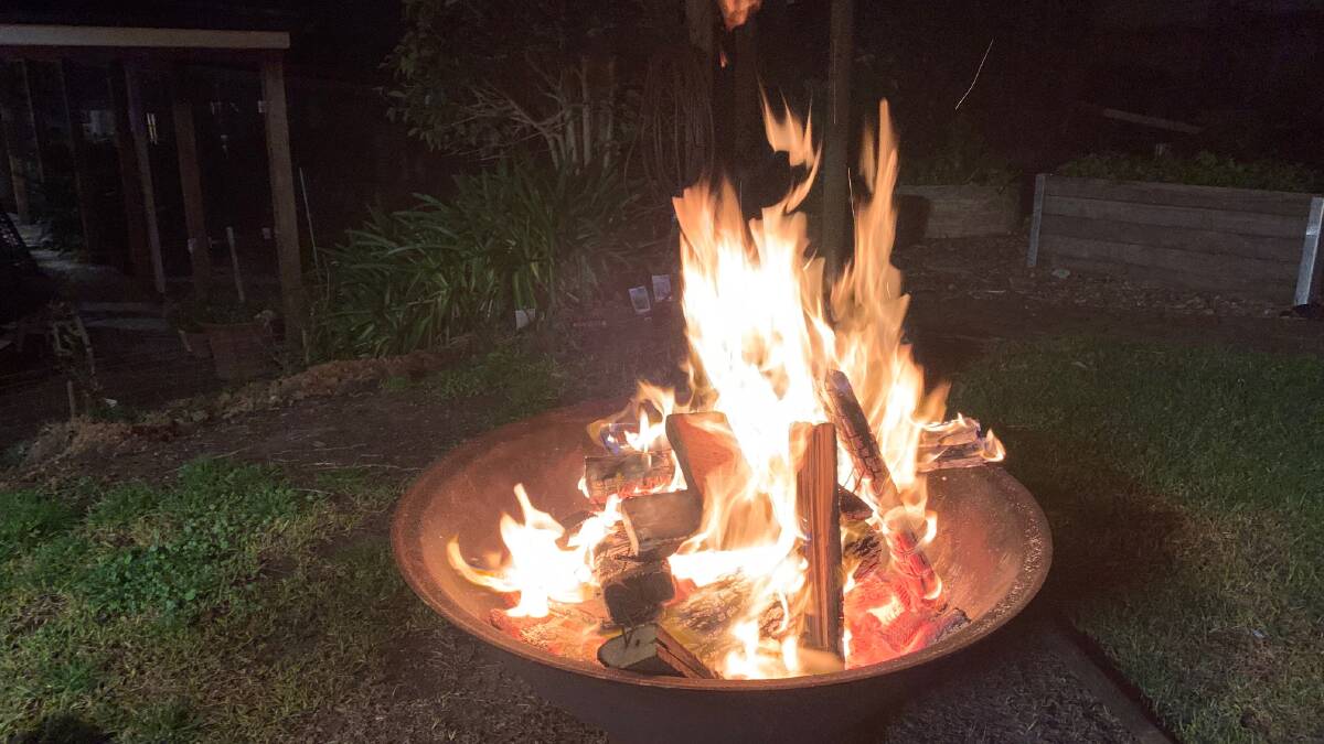 The serenity of a fire pit, flashback music and a cranky possum
