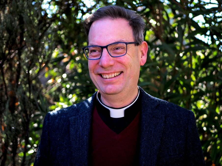 The Reverend Gavin Krebs will be installed as the new dean of Goulburn's Saint Saviour's Cathedral in early July. Picture supplied.
