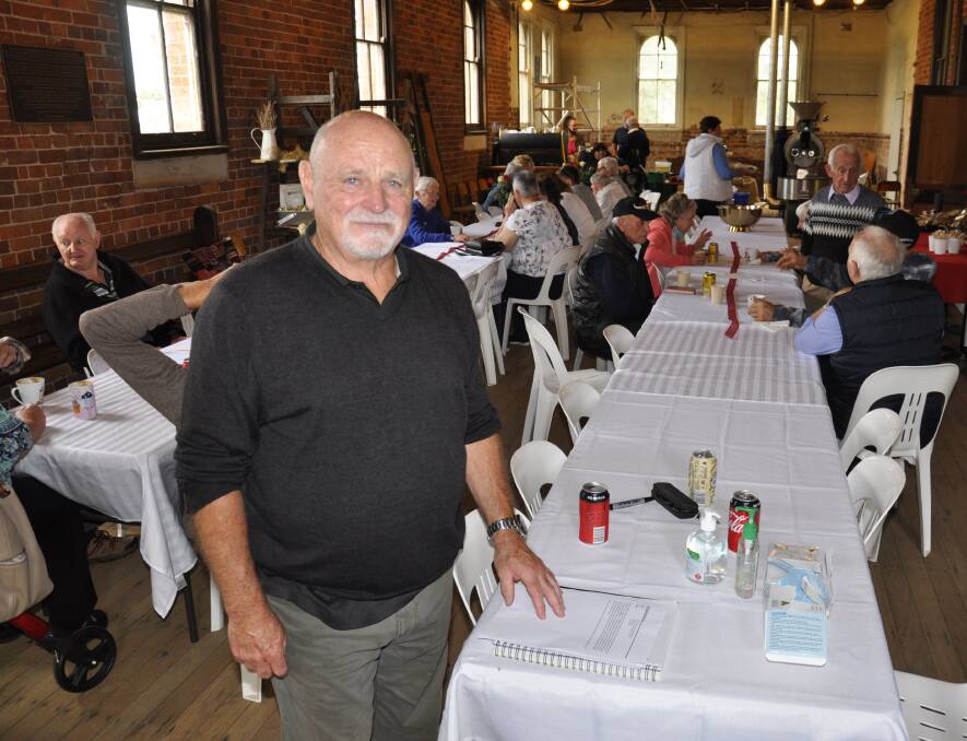 Phil Merrigan at the 2021 Saint John's and Saint Joseph's orphanage reunion. Picture by Louise Thrower.