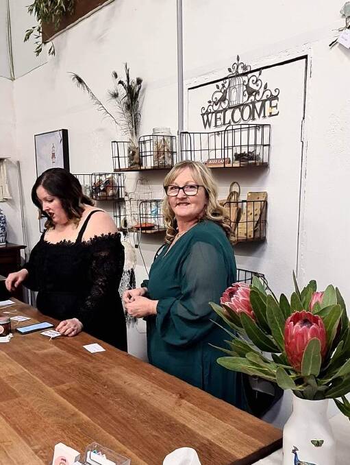 Lisa Cullis runs Whimsical Wares with daughter, Stevie, who has her own free 'Pour Candles' in the store behind Auburn Street. Ms Cullis can't re-enter the building until it is secured. Picture supplied.