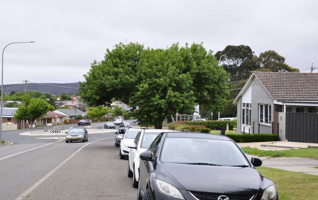The childcare centre proponents wanted to use six on-street car parks on Mount Street for set-down and pick-up but council planners said this required a more detailed parking study. Picture by Louise Thrower.