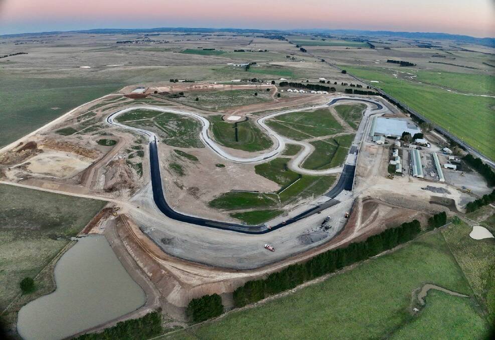 The One Raceway circuit has been reshaped and rebuilt since Steve Shelley and his family company bought the Braidwood Road facility in March, 2023. Picture supplied. 