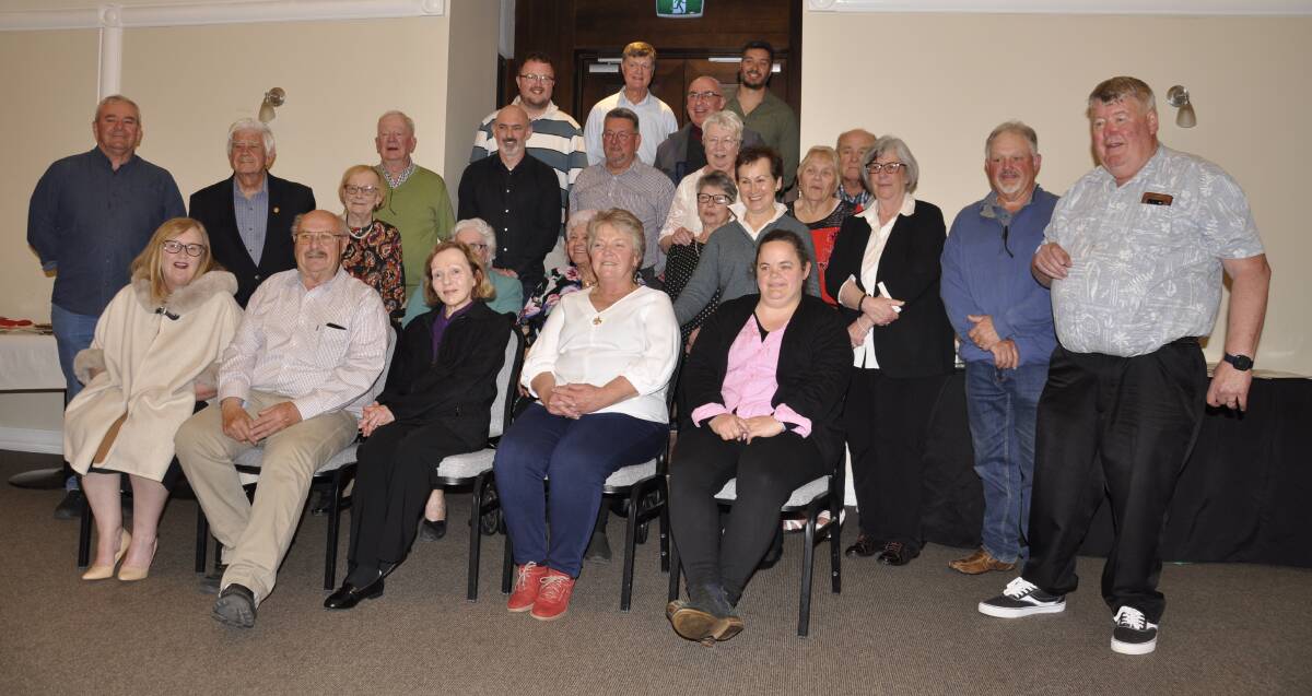 Some of the former Goulburn Post staff and partners who attended the reunion at the Goulburn Workers Club on Saturday. Picture by Eric Weston. 