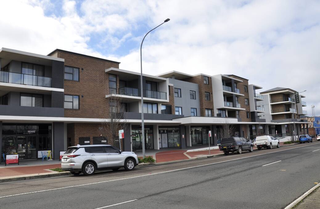 More developments like the Quest Apartments in Clinton Street could be built around Goulburn's CBD under proposed planning changes. Picture by Louise Thrower.