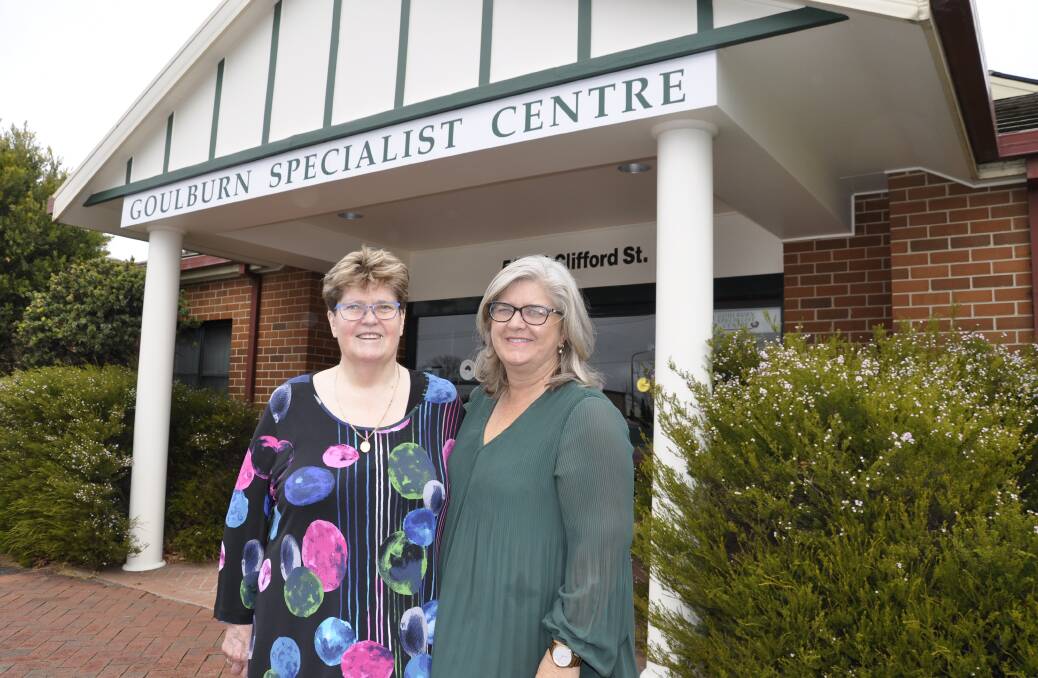 Longtime general surgeon Dr Margaret Beevors (left) is retiring in several weeks. She is with Goulburn Medical Clinic practice manager, Maree Stapleton. Picture by Louise Thrower. 