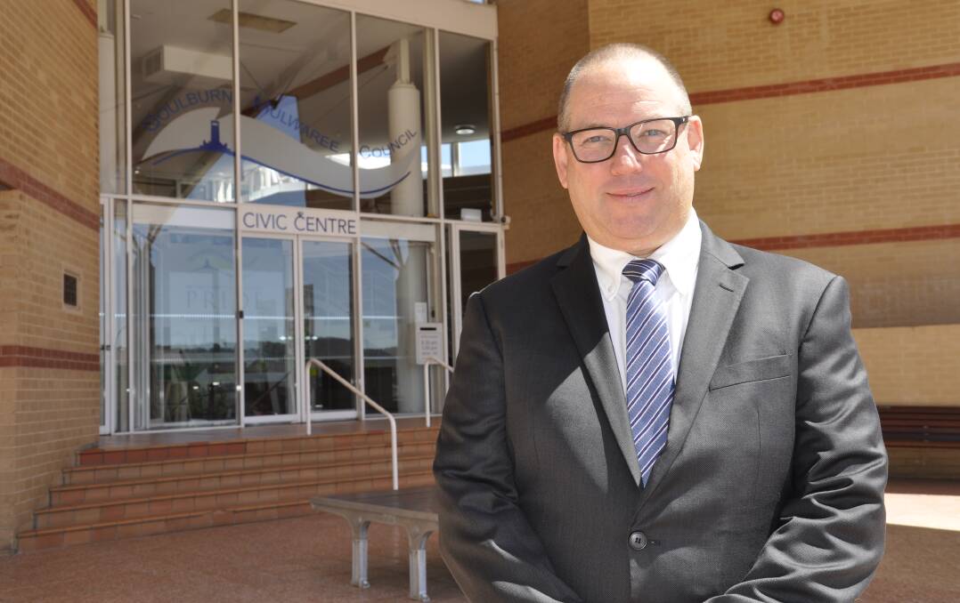Goulburn Mulwaree Council CEO, Aaron Johansson. Picture by Louise Thrower.